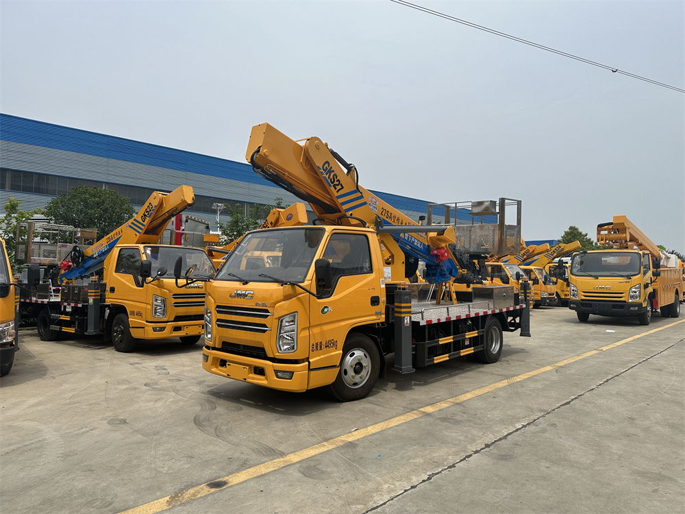 江鈴順達(dá)藍(lán)牌27米高空作業(yè)車(chē)直臂伸縮臂高空作業(yè)車(chē)配置